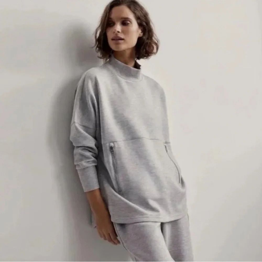 Varley Bay Sweat Pullover in Grey Marl
Size Large - Picture 4 of 15